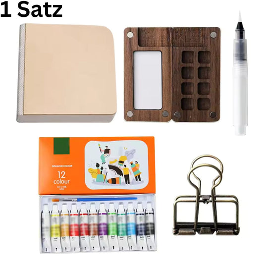 Kreatives Taschen Aquarell Set