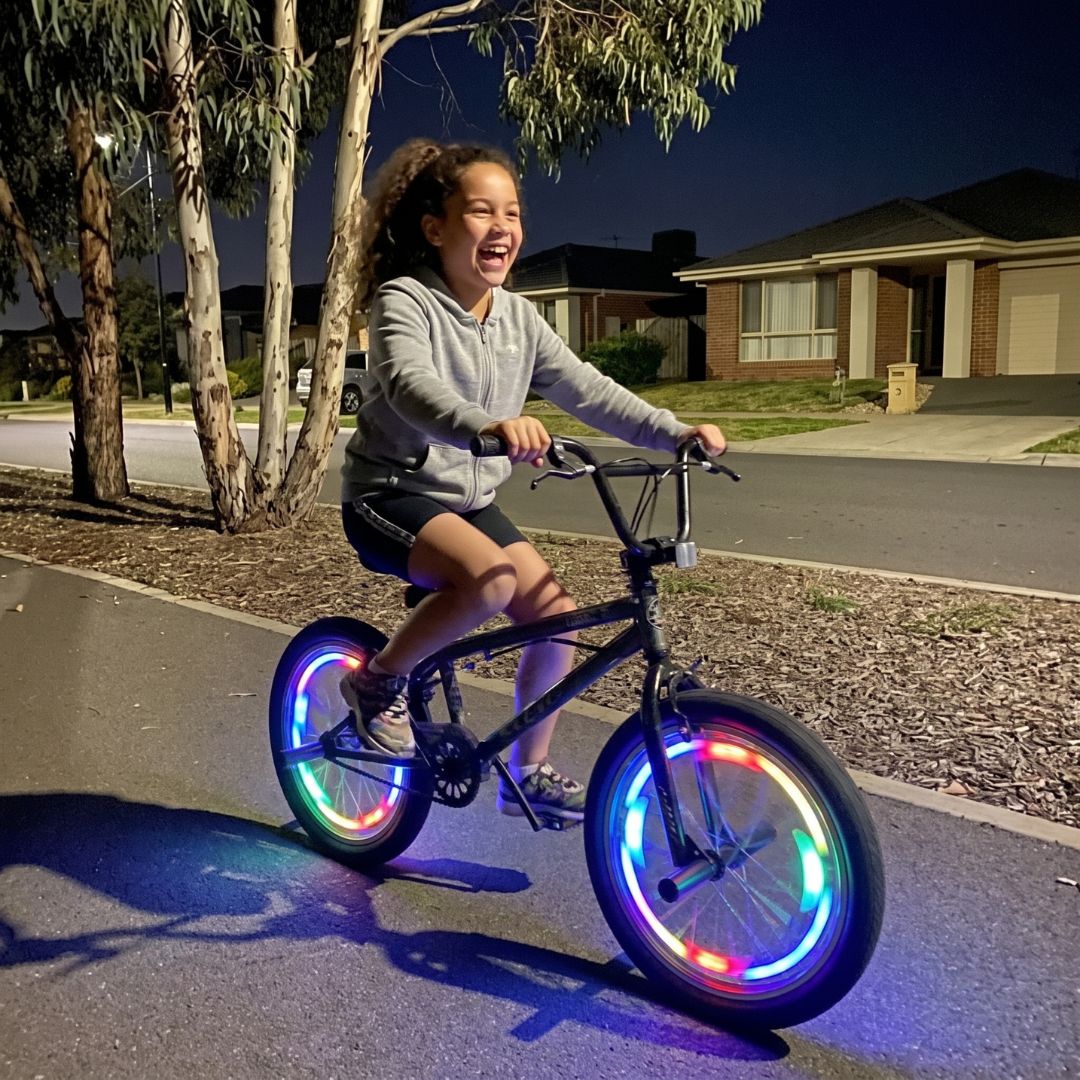 LeuchtSpeiche - LED Fahrradspeichen-Licht für Kinder