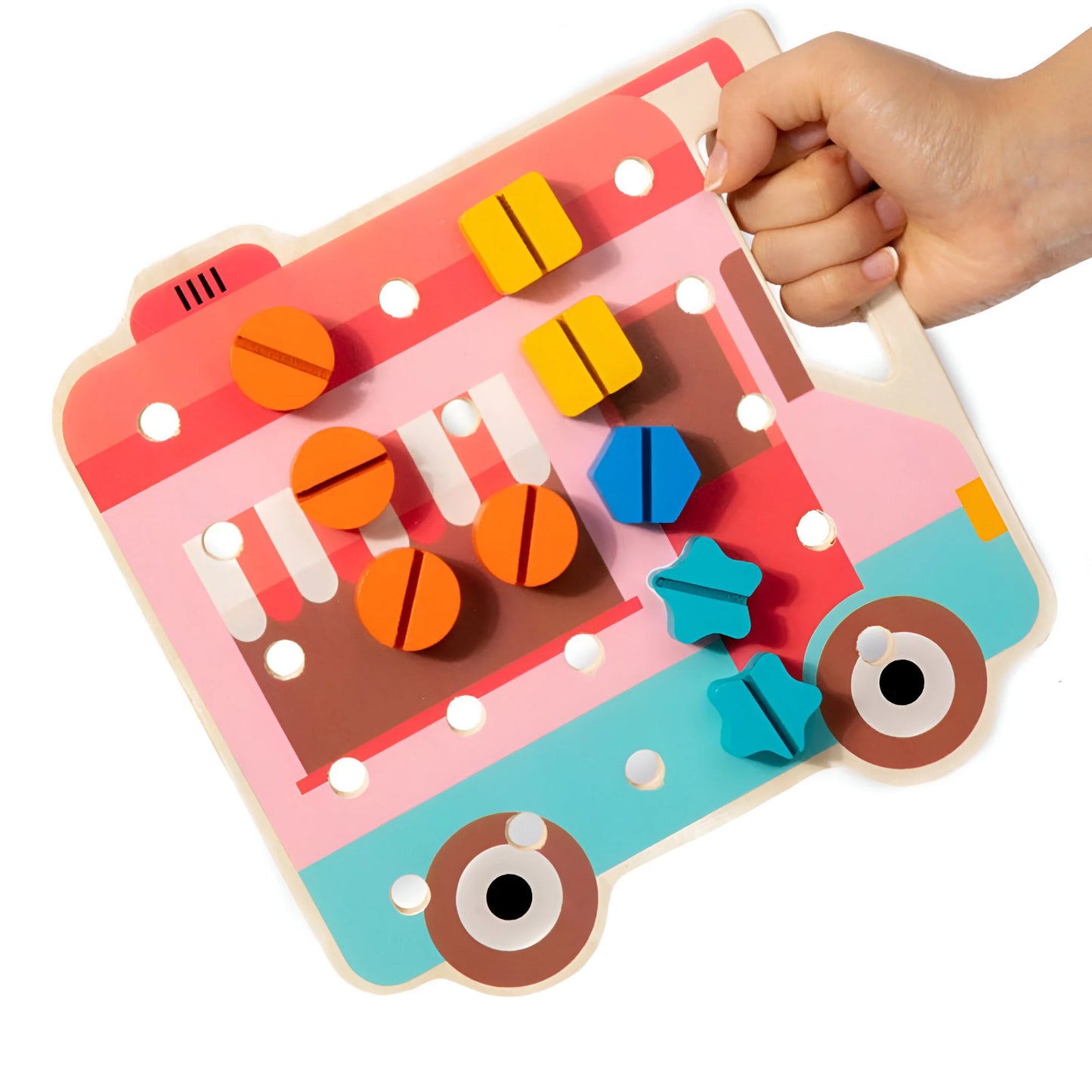 Montessori Bären Farbplatte