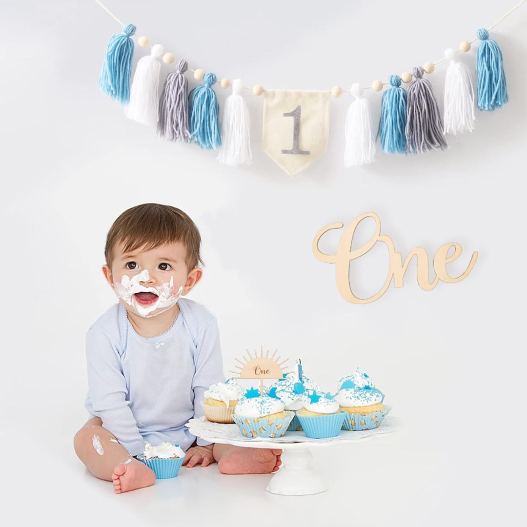 Baby Geburtstags Set