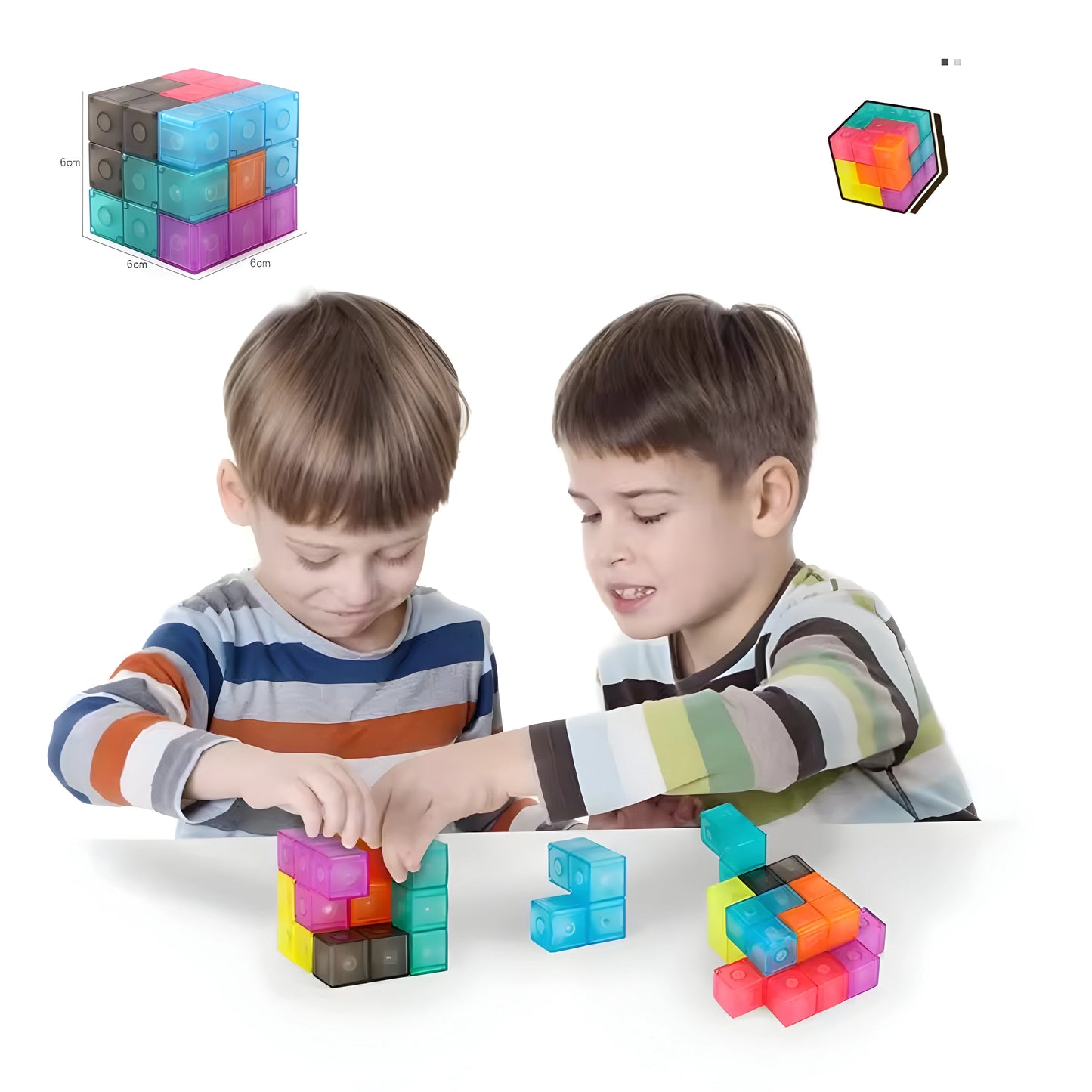 Magnetischer Lernwürfel für Kinder