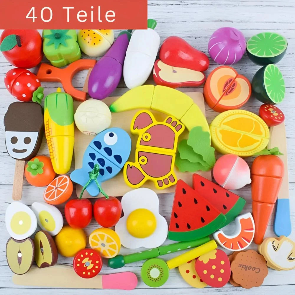 Slice & Learn - Montessori-Holzspielzeug