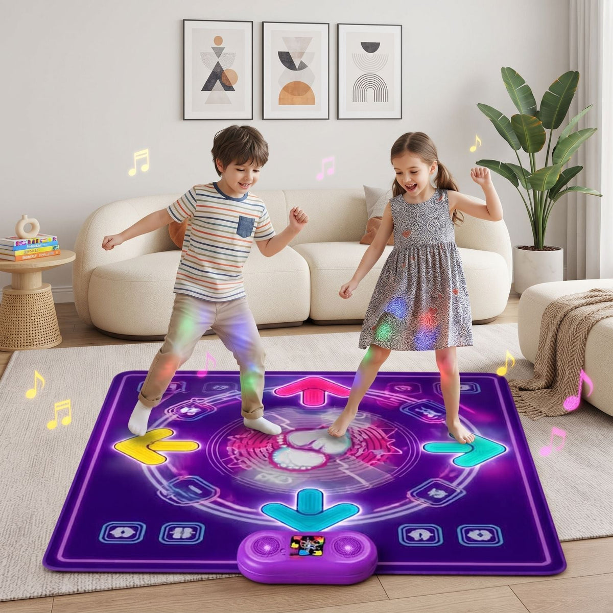DanceGlow - Interaktive LED-Musik-Tanzmatte