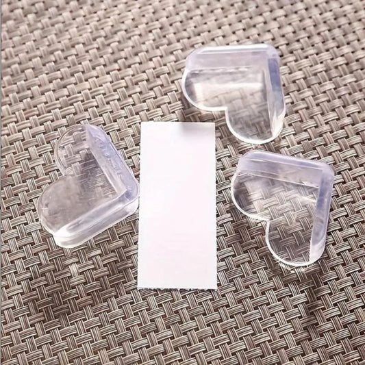 Transparenter Eckenschutz in Herzform