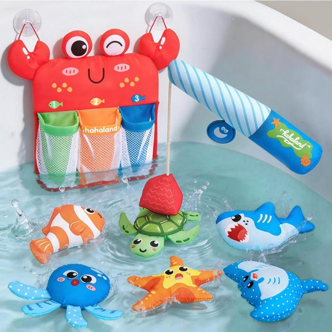 AngelSpaß - Magnetisches Angelspiel für die Badewanne