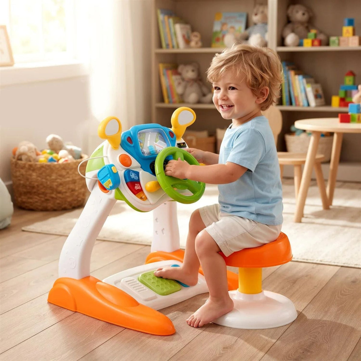 FahrSpaß - Interaktiver Kinder-Fahrsimulator
