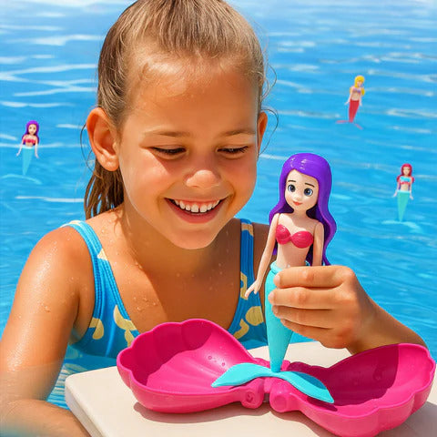 Schwimmende Meerjungfrau - Sommerlicher Unterwasserspaß