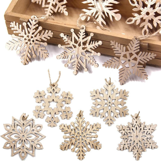 Weihnachtsbaum Anhänger aus Holz