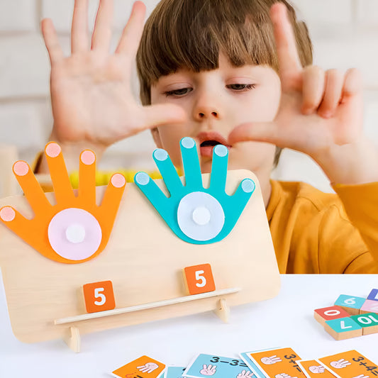 Montessori Finger Mathe Lernspiel