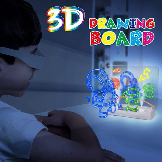 LichtKunst – Leuchtende 3D-Zeichentafel für Kinder