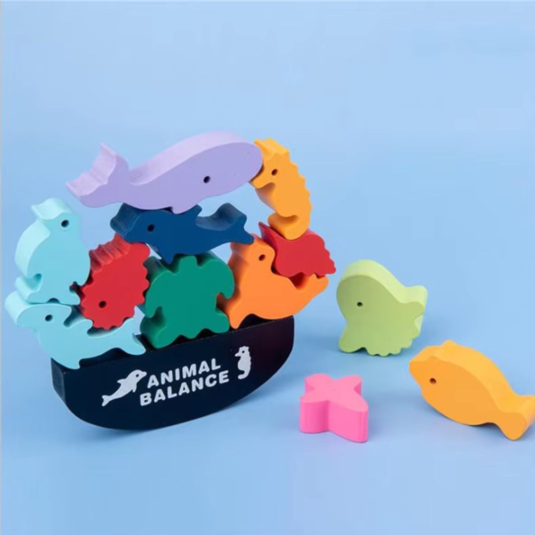 ZooBalance - Stapel- und Balancier-Spiel