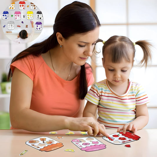 ColorMatch - Magnetisches Sortierspiel für Kinder