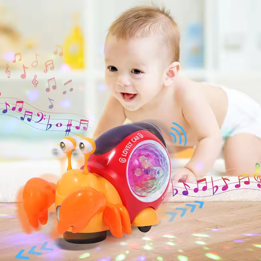 LeuchtSchnecke – Musikalisches Spielzeug mit Licht & Bewegung