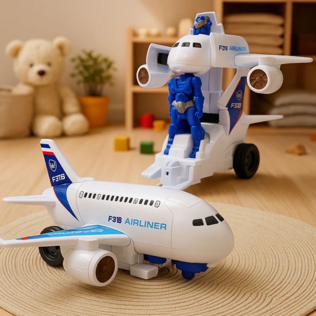 2-in-1 Kinder Action Flugzeugspielzeug
