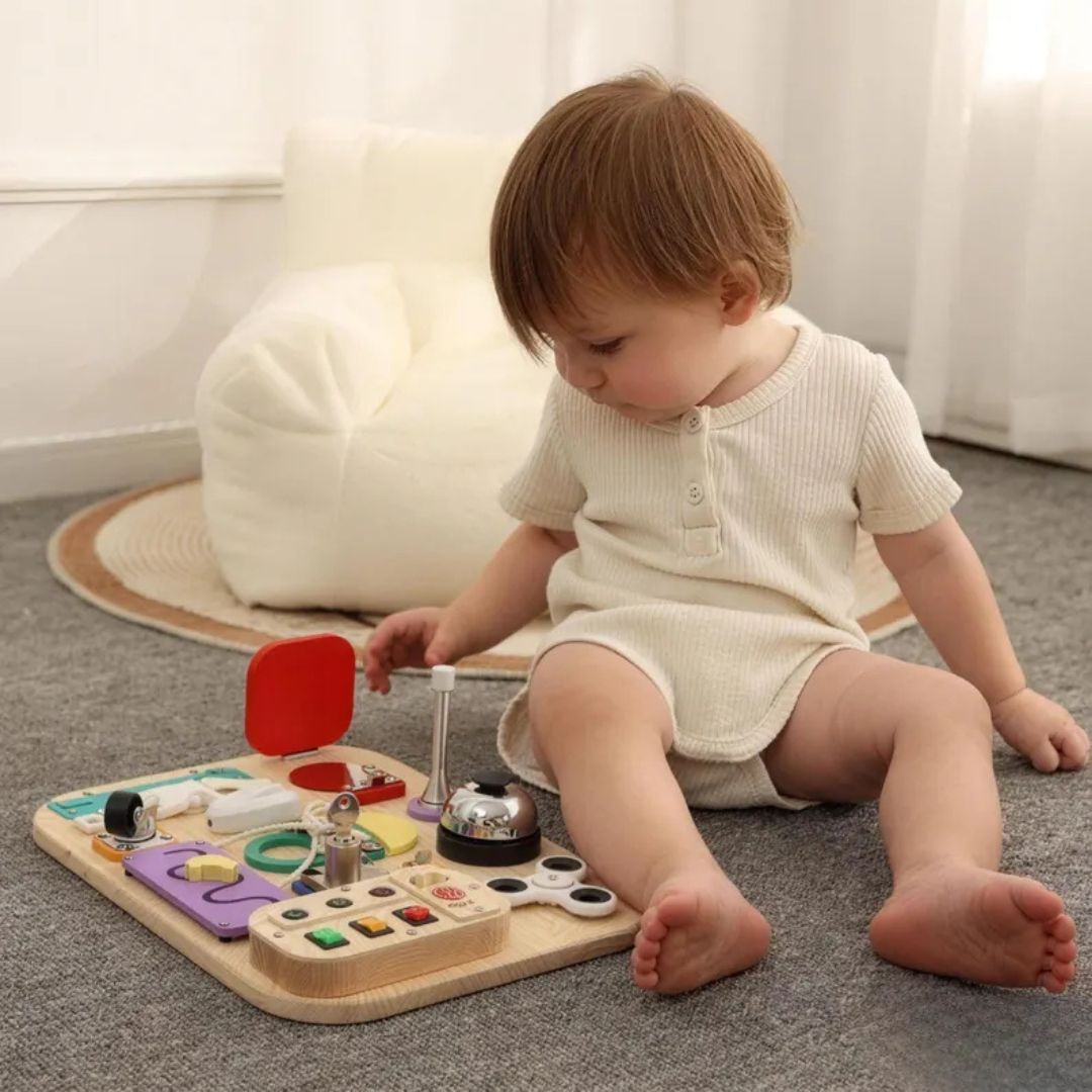 SinnesBrett - Montessori Aktivitätstafel