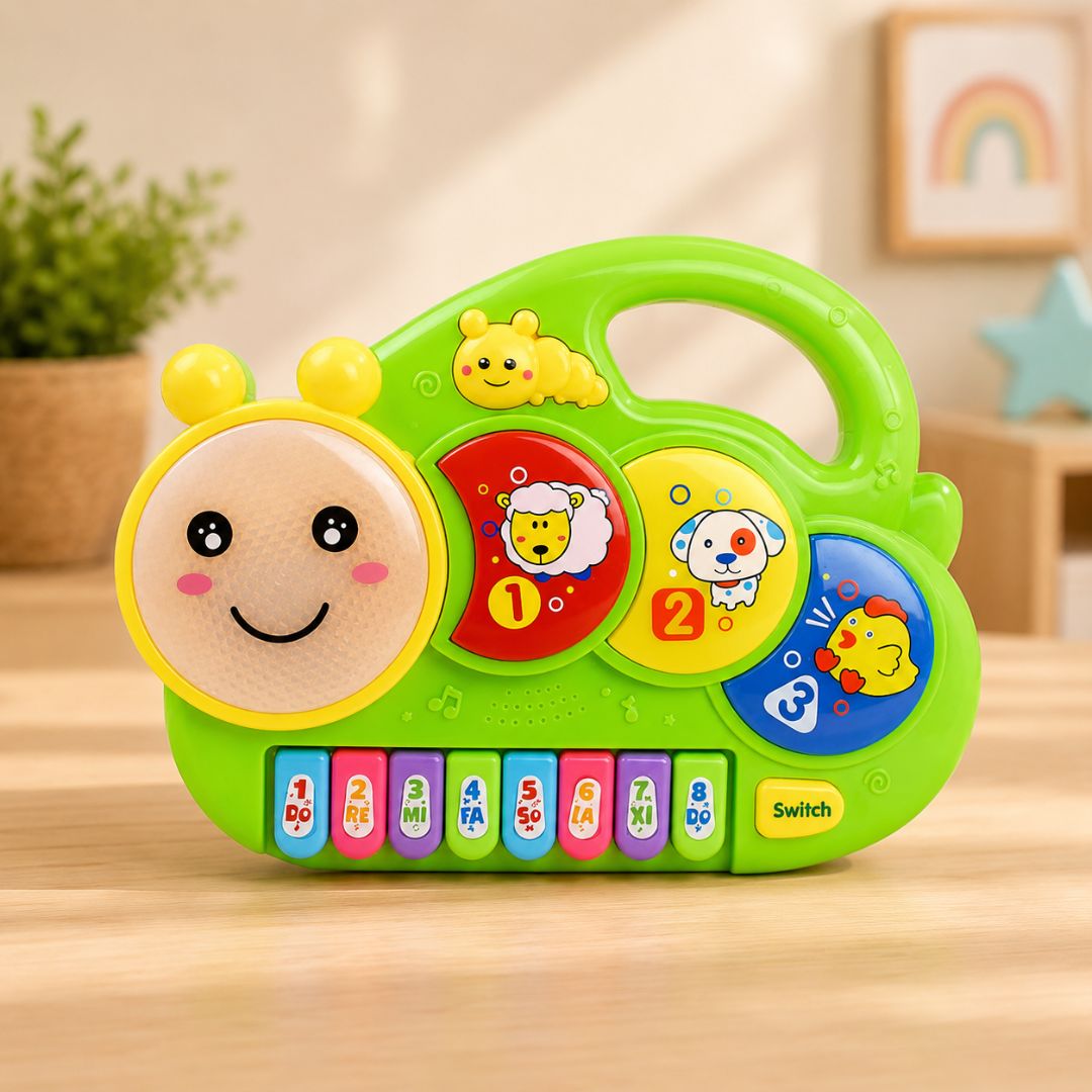Montessori Schnecken Klavier mit Musik