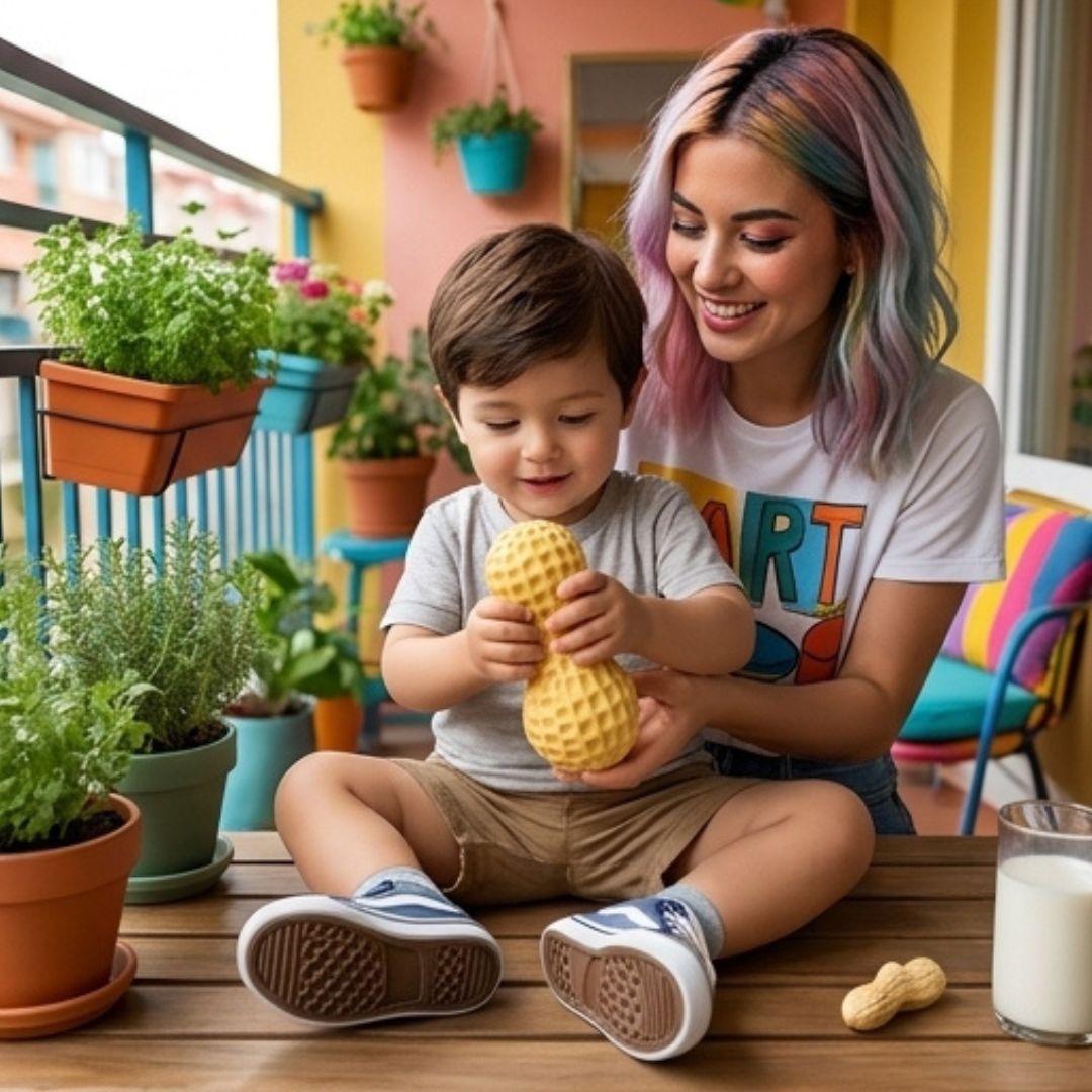 PeanutPop - Knautschiges Sensorik-Spielzeug