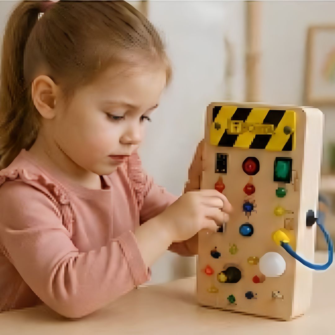 FertigkeitenBrett - Montessori Lernspielzeug
