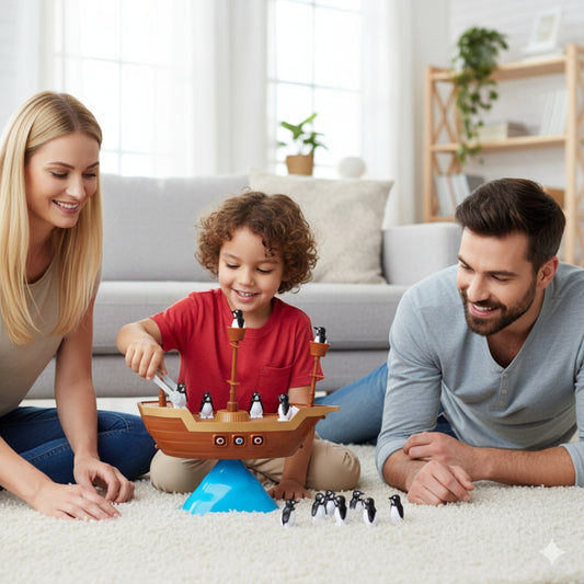 PinguinPiraten - Familien Balancier Spiel