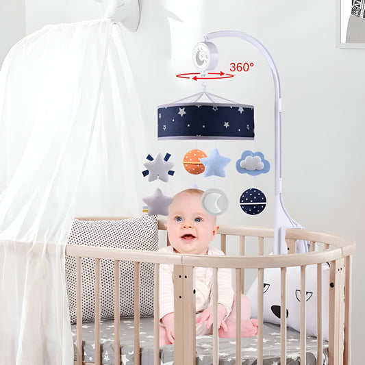 SternenKlang – Musik-Mobile mit Spieluhr fürs Babybett