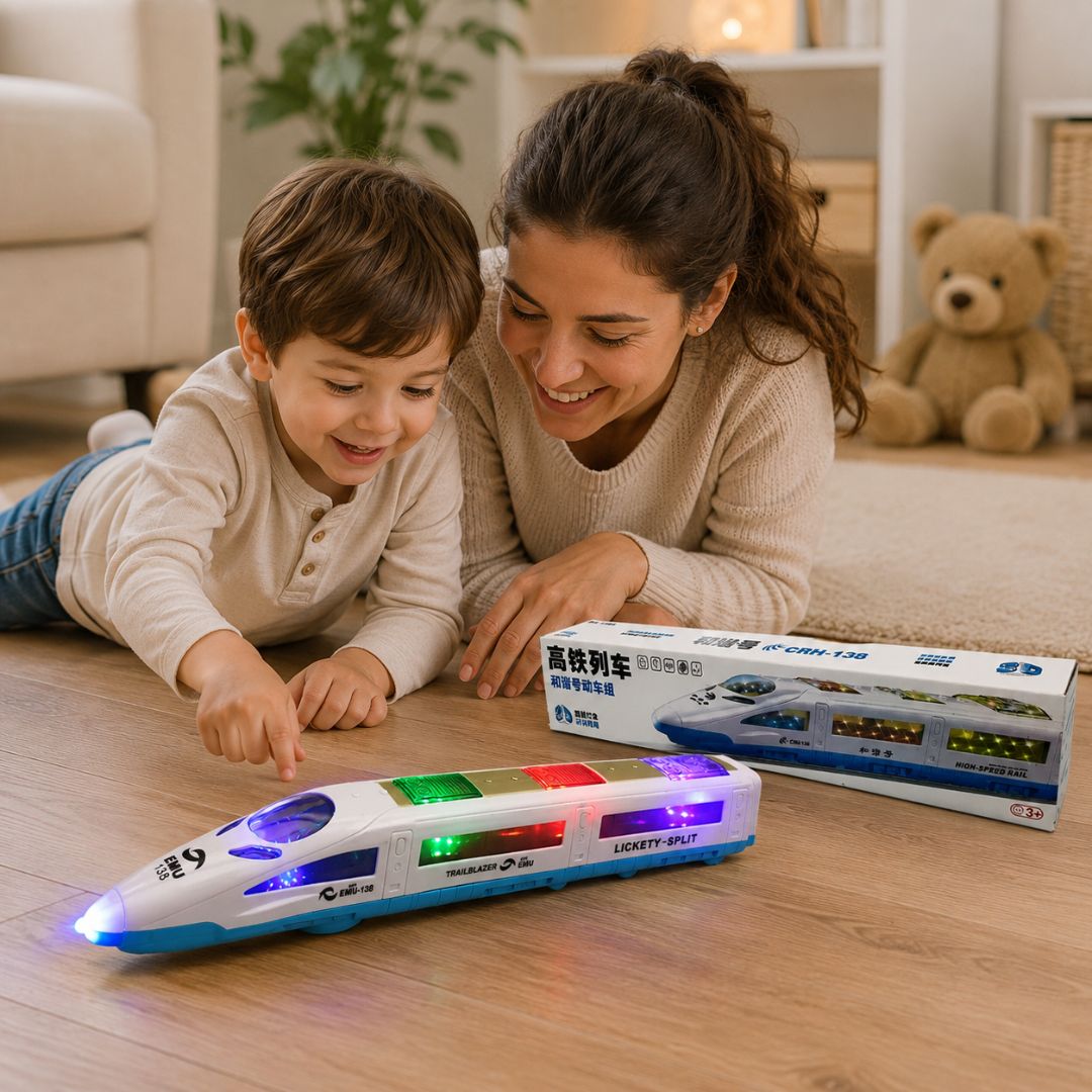LeuchtZug - Selbstfahrender & leuchtender Zug für Kinder