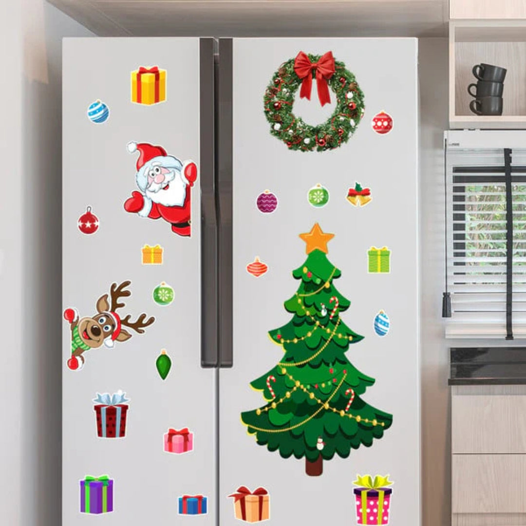Weihnachtliche Magnetwelten