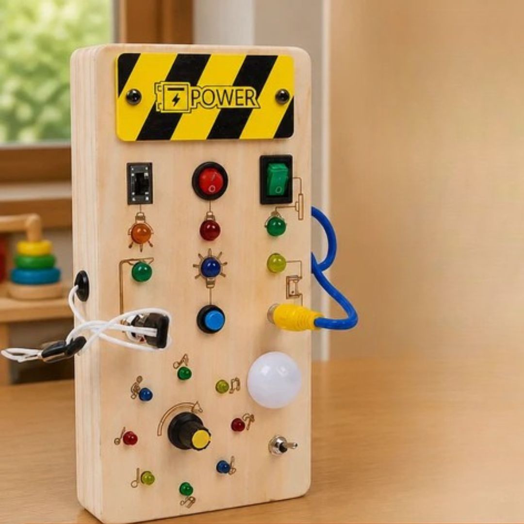 FertigkeitenBrett - Montessori Lernspielzeug
