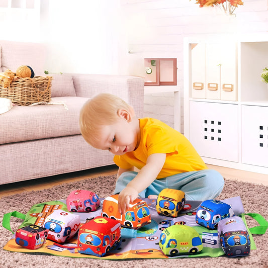 KuschelCar - Weiche Spielautos für grenzenlosen Fahrspaß