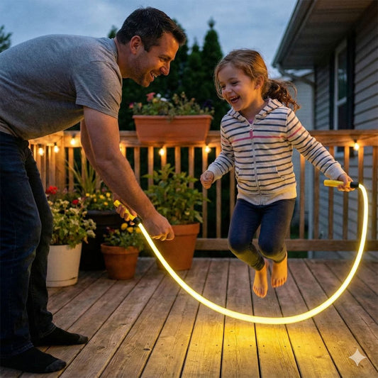 Leuchtendes LED Springseil