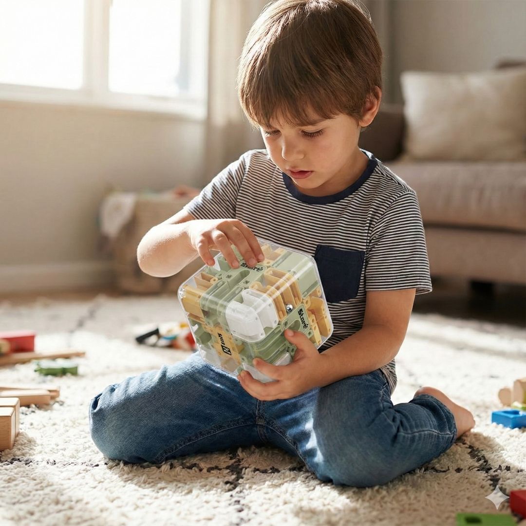 3D Labyrinth Würfel