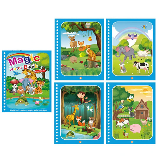 Kinder Zauber Malbuch