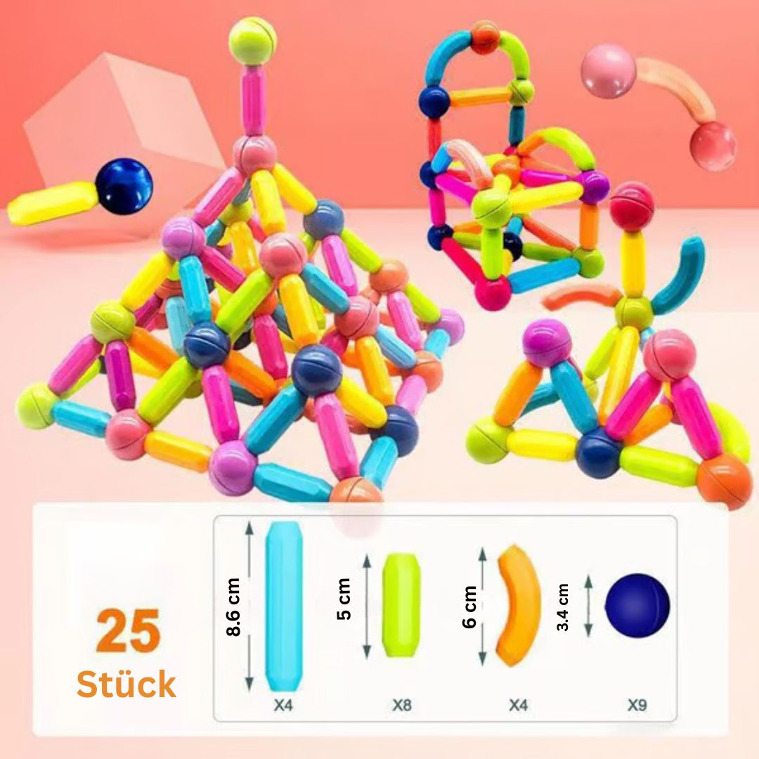 Magnetisches Baukasten Spiel für Kinder