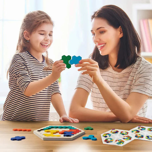 3D Farben und Formen Puzzle