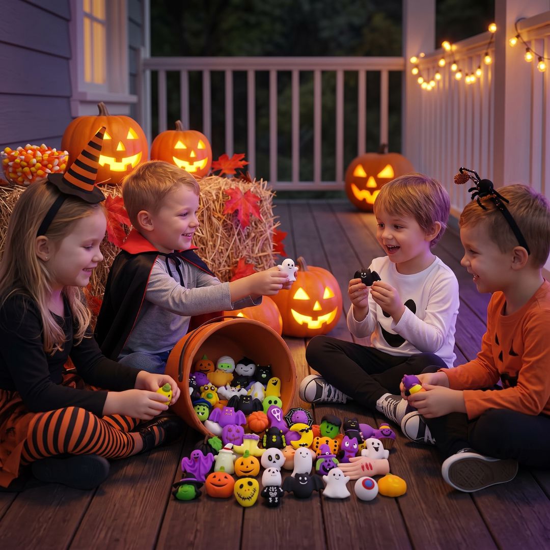 BooBuddies - Weiche Halloween-Sammelfiguren zum Quetschen