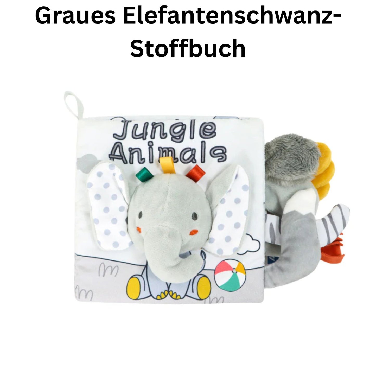 FühlBuch – Weiches Entdeckerspielbuch mit Sensorik für Kinder
