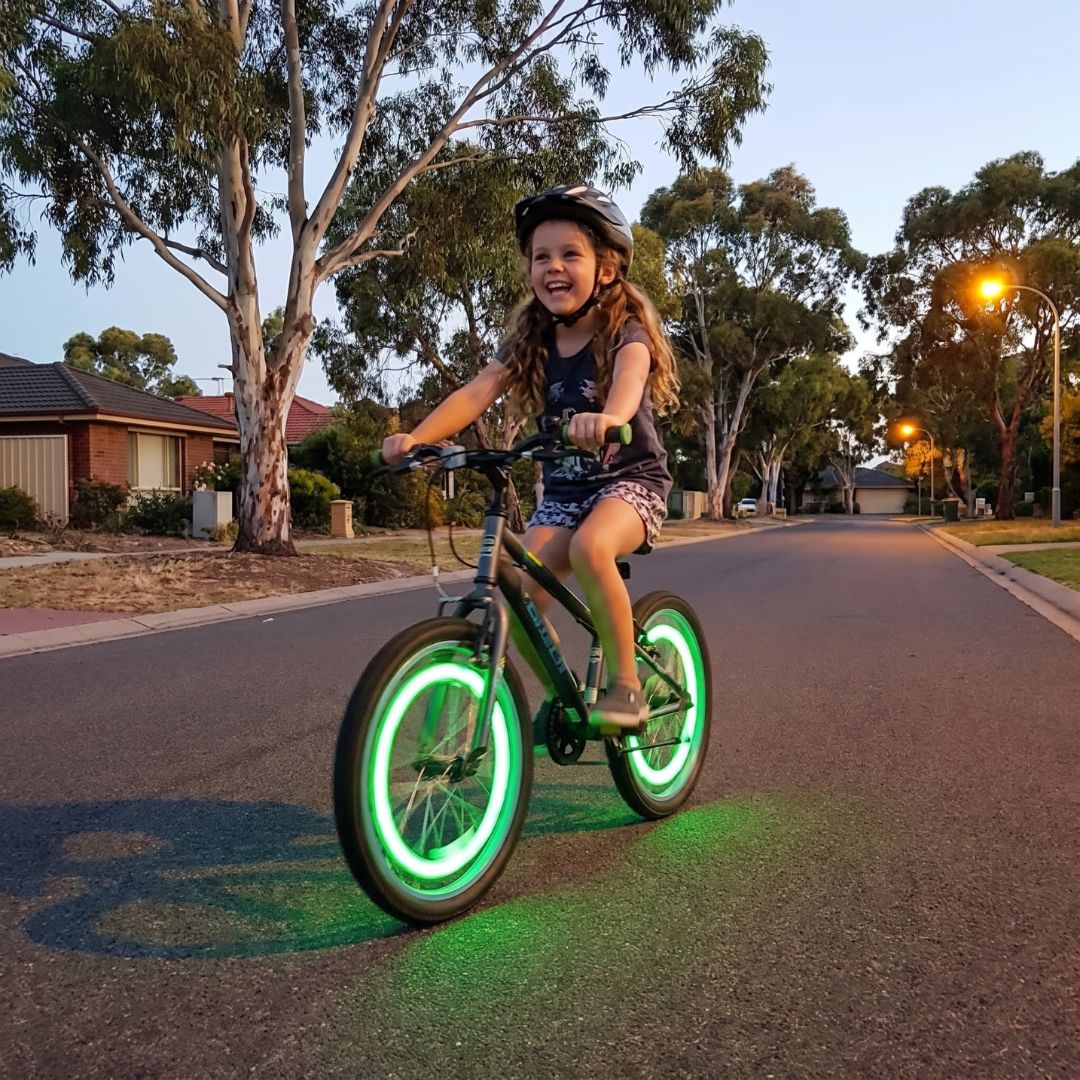 LeuchtSpeiche - LED Fahrradspeichen-Licht für Kinder