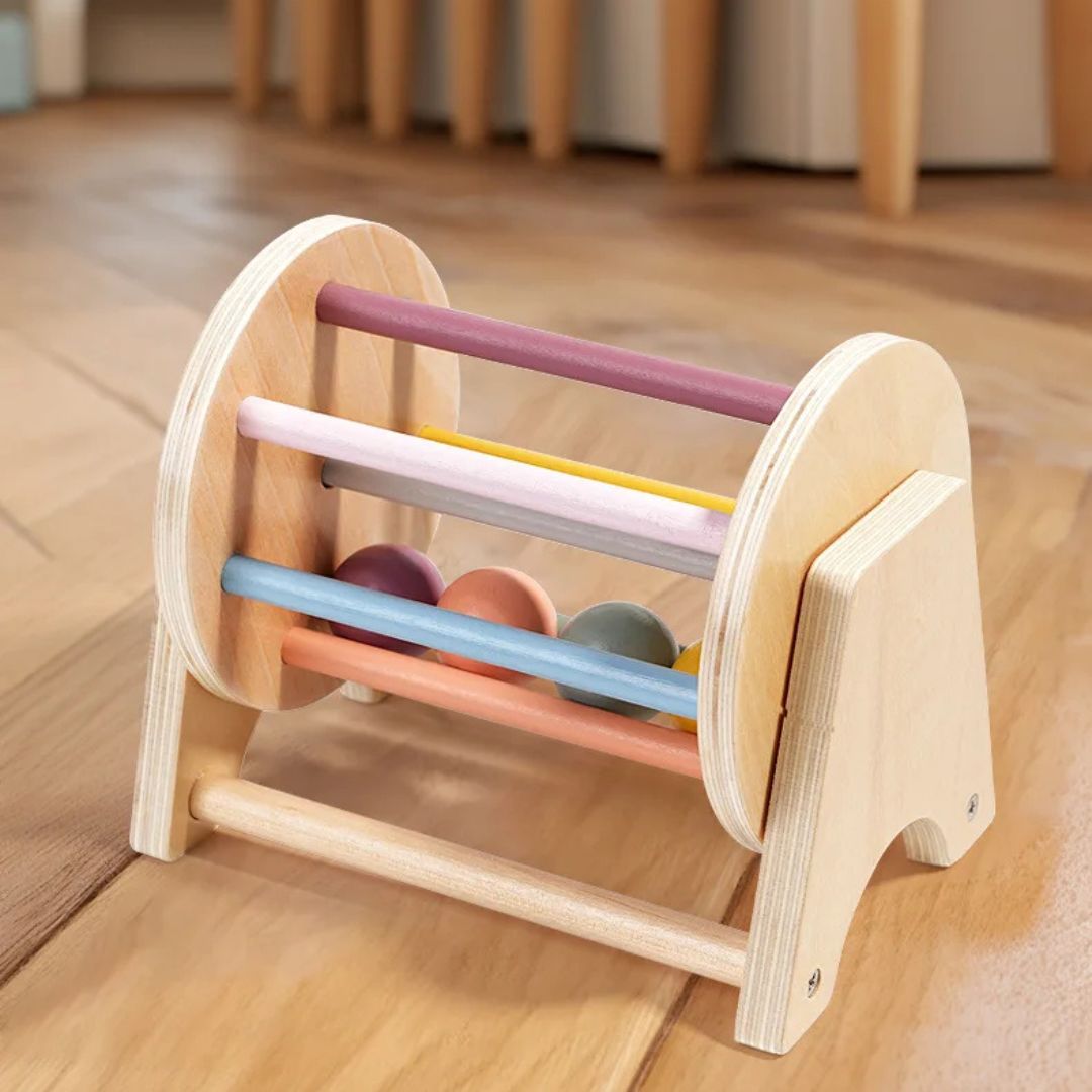 Montessori Ball Trommel aus Holz