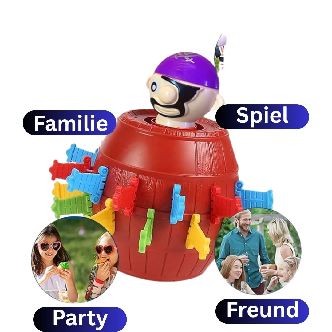 Lustiges Piraten Stechspiel