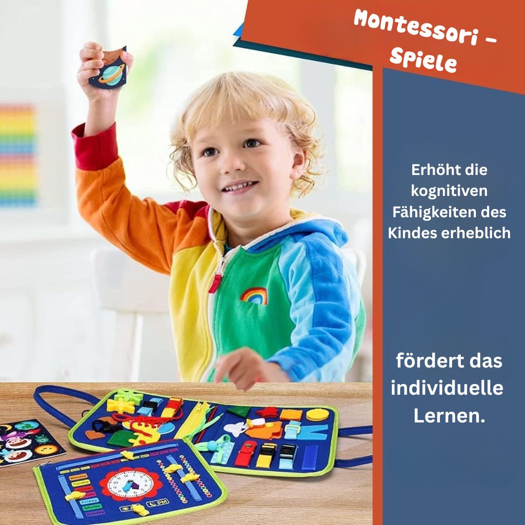 Montessori Busy Board für Kinder