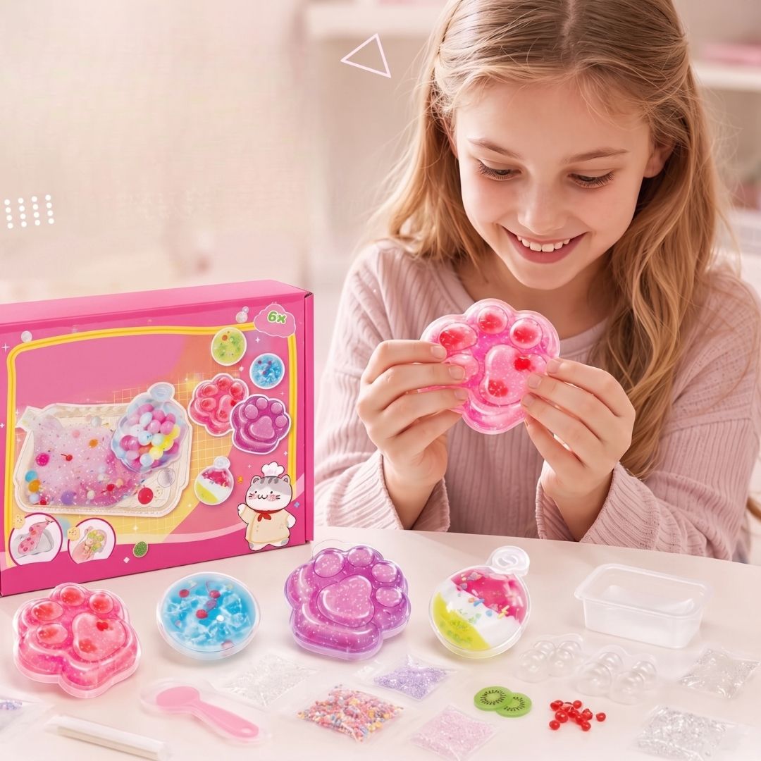 GlibberMagic - DIY Sensorik-Set zum Kneten für Kinder