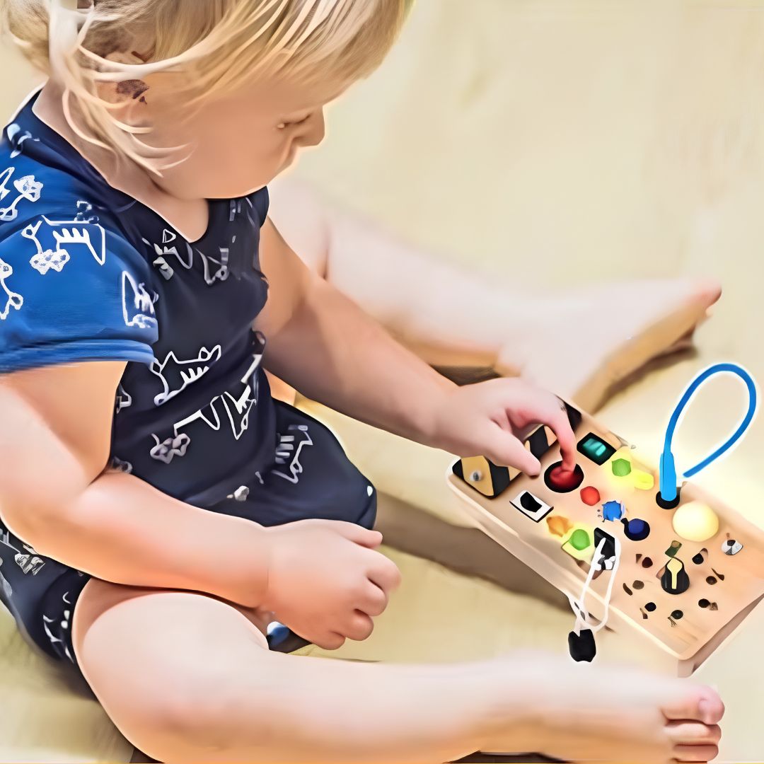 FertigkeitenBrett - Montessori Lernspielzeug
