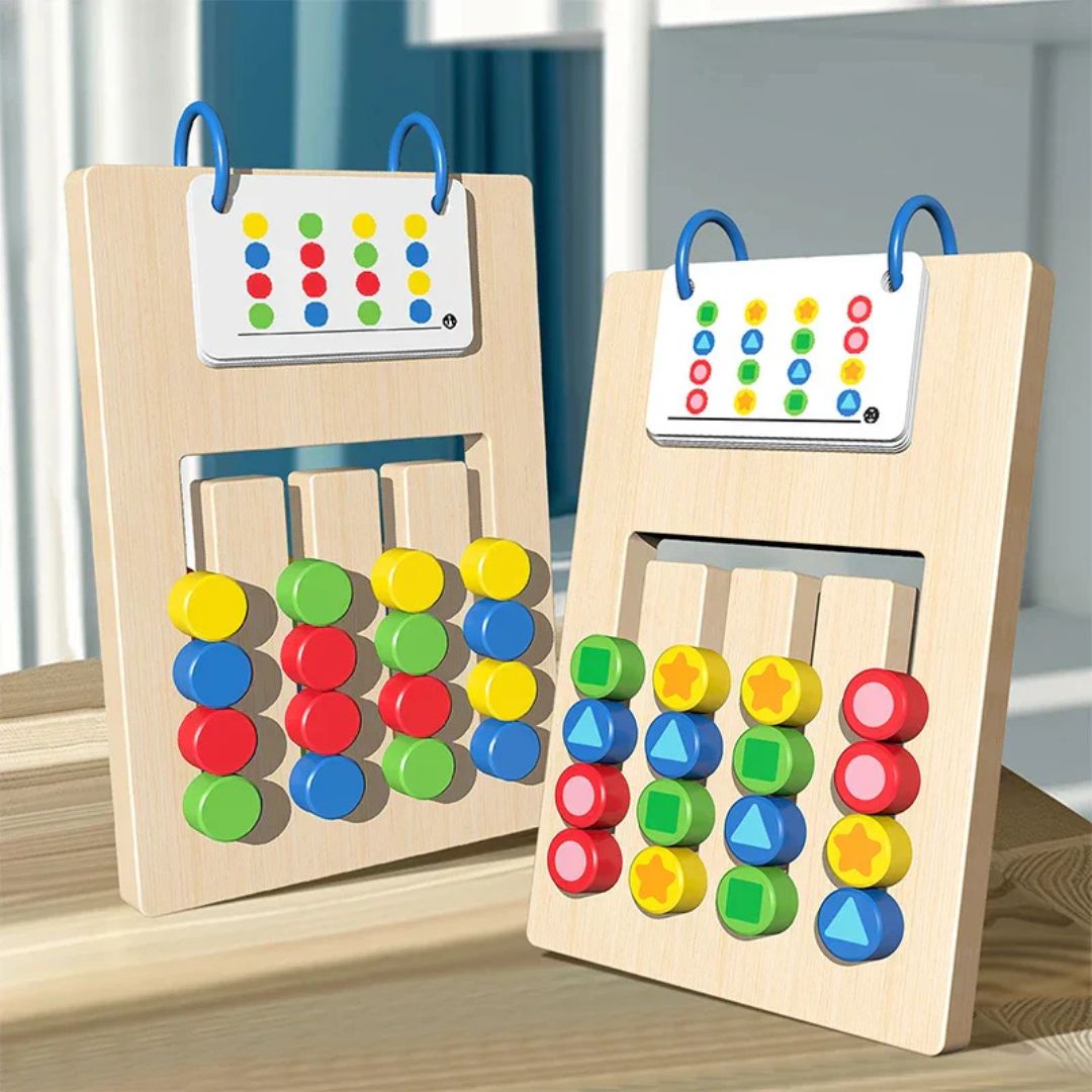 Montessori Farben & Formen Lernspiel