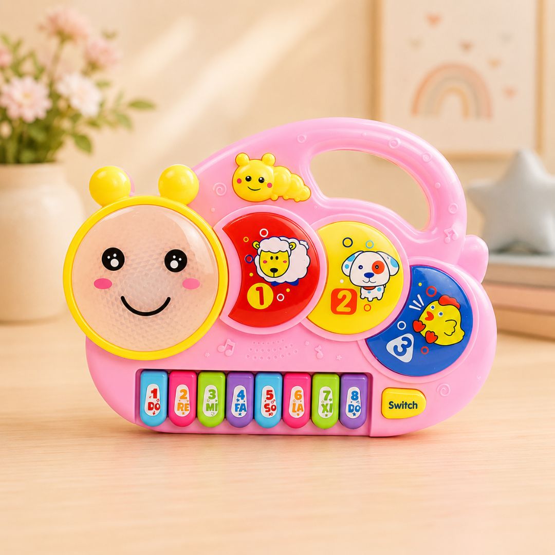 Montessori Schnecken Klavier mit Musik