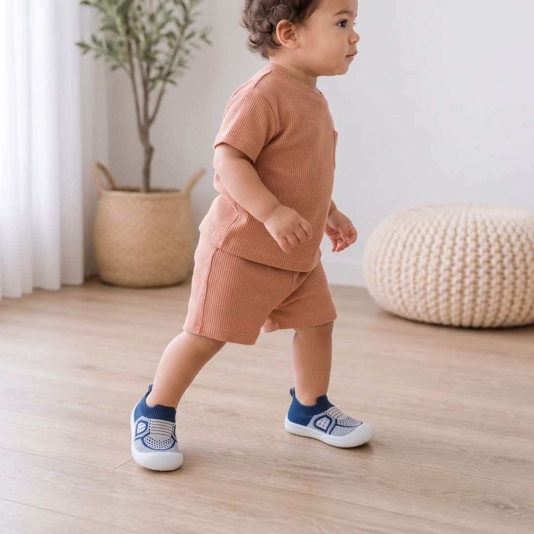 TinySteps - Rutschfeste Baby-Socken-Schuhe