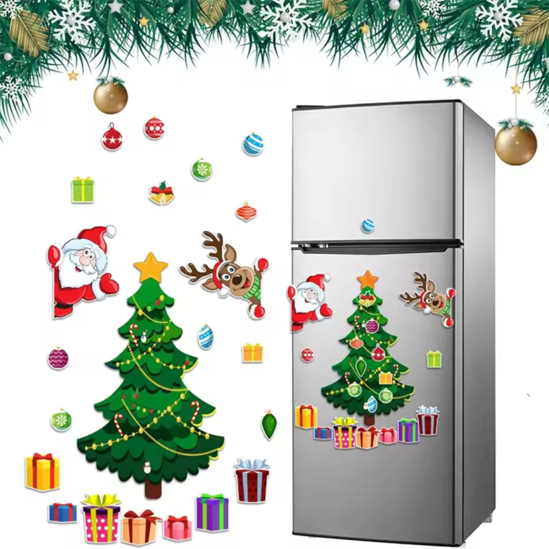 Weihnachtliche Magnetwelten