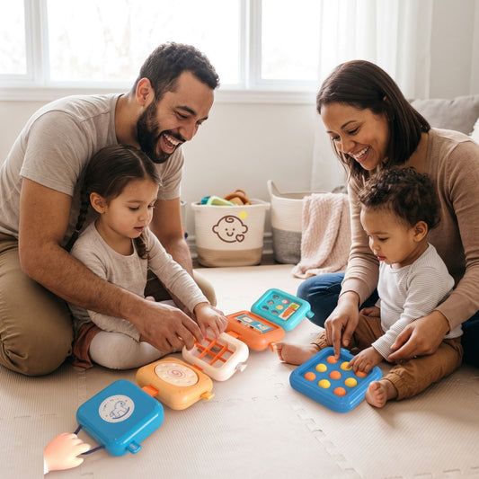 BusyBuddy - Klappbares Montessori-Reisespielzeug