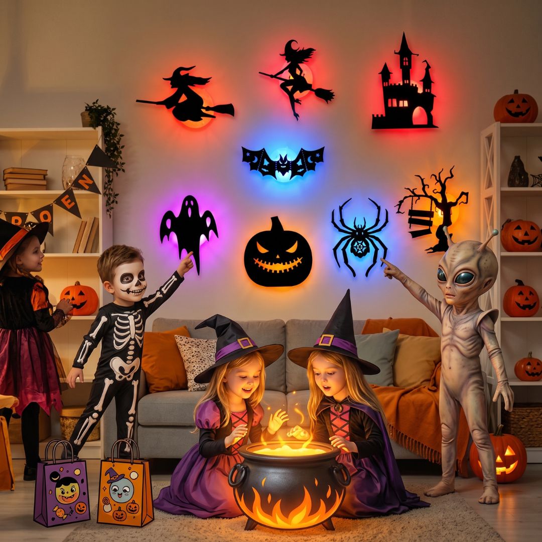GruselWand - 3D Halloween Wanddeko