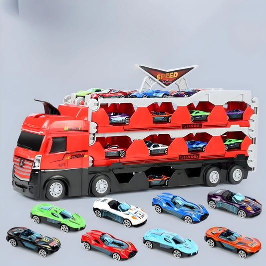 Kinder LKW mit Rennstrecke
