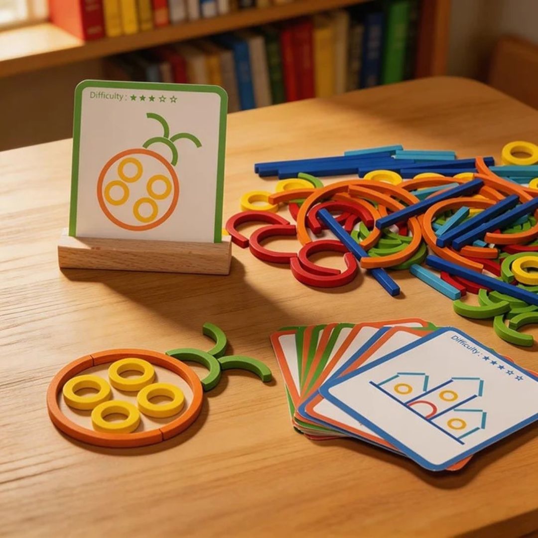StäbchenSpiel - Bau- und Lernset für Kinder