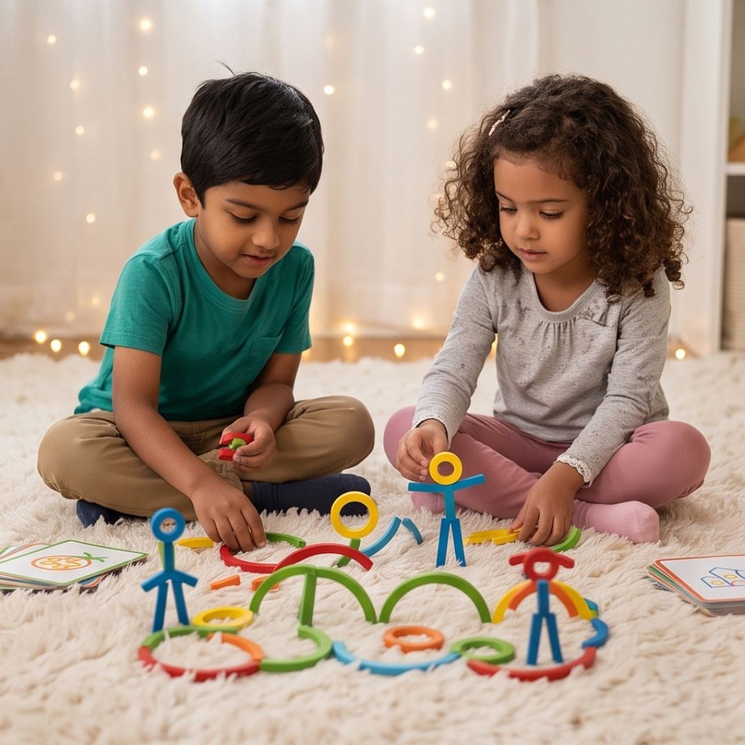 StäbchenSpiel - Bau- und Lernset für Kinder